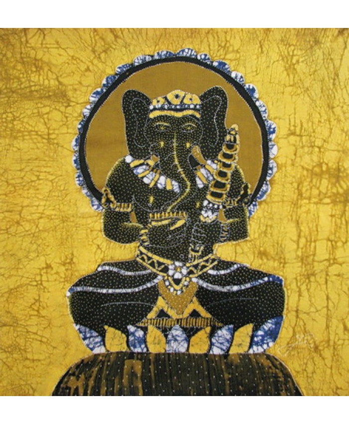 Shri Ganesha- Blue Accent